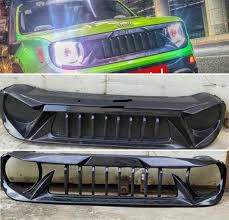 Does Anyone Know Who Makes These Grills Or Were Can It Be Purchased From Or Even The Name Of It Jeep Renegade Trailhawk Jeep Renegade 2015 Jeep Renegade