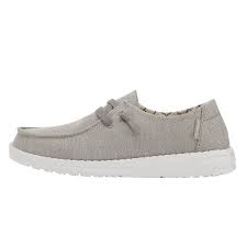 Wendy Canvas Sparkling Women S Casual Shoes Hey Dude Shoes