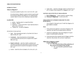 A penal obligation is one to which is attached a penal clause which is to be enforced, if the principal obligation be not performed. Doc Obligations And Contracts Reviewer Dennie Vieve D Idea Academia Edu