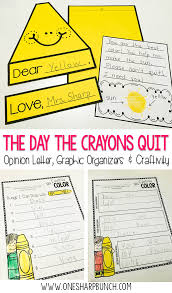 Download this adorable dog printable to delight your child. Opinion Writing With The Day The Crayons Quit One Sharp Bunch