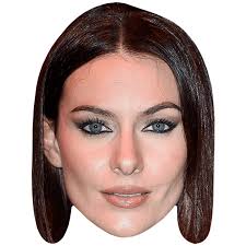 Paola Turani (Make Up) Celebrity Card Face Mask with Elastic