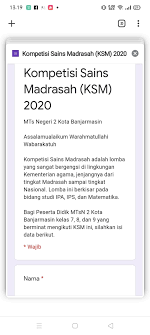 Check spelling or type a new query. Wakamad Penjaringan Peserta Myres Dan Ksm Dilakukan Secara Online