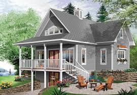 Find the two bedroom floor plan that's right for you! Drummond Vistas 2 Bedroom Cottage Style House Plan 7477