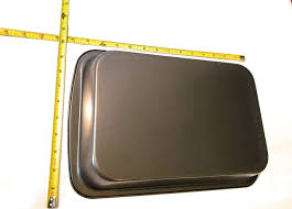 April Supply Sicilian Rectangular Stainless Square Pizza Pan Pizza Baked Dishes