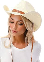 Marcus Adler Women's Straw Cowboy Hat