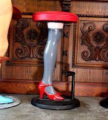 Free shipping on all orders $35+. Girls Legs Bar Stools High Heels In Stockings Red Vinyl Seat Metal Pair The Kings Bay