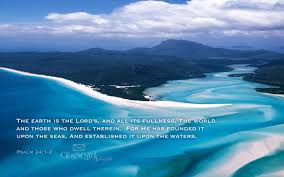 Psalm 24 1 2 Wallpaper Free Beaches Desktop Backgrounds