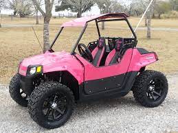 Custom Youth Model Rzr 170 In Pink Polaris Rzr Woodscyclecountry Rzr Dune Buggy Motocross Gear