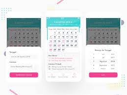 The reason for the leap year is to reconcile the earth's orbit around the sun. Iosi Pratama Projects Kalender Indonesia Mobile App Dribbble