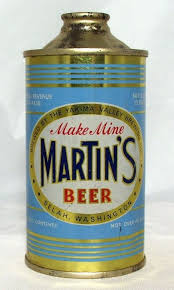 Martin S Beer Steel Canvas Beer Beer Can Vintage Beer