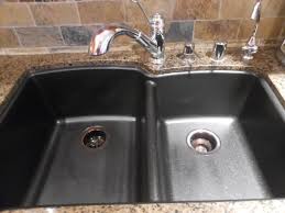 how to clean a granite composite sink