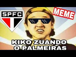 Palmeiras x são paulo, são paulo campeão #memesdefutebol #memepalmeiras #palmeirasnãotemmundial. Meme Kiko Zuando O Palmeiras Youtube