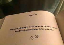 Kimsenin Gormedigi O Kisa Anlarda Goz Goze Gelmek Saatlerce Konusmaktan Daha Anlamli Kitap Ozlu Sozler Alintilar