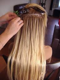 Micro bead european human hair extensions! Lavadene Hair Extensions Cold Fusion Hair Extensions Natural Hair Extensions Micro Bead Hair Extensions