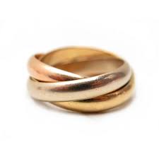 Maybe you would like to learn more about one of these? Bague Cartier Trinity 3 Ors Gm T54 En Or Jaune Rose