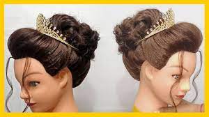 Bird Nest Bridal Hairstyle Tutorial By Amatak Beauty Salon Asian Bridal Hairstyle Wedding Long Bridal Hair Hair Tutorial Bridal Hair