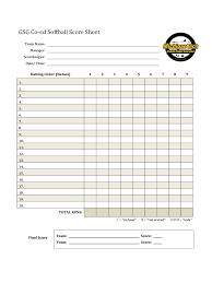 This baseball tryout registration form provides a disclaimer on how the program works and collects athlete personal details, position they play and prefer, guardian contact information with their consent to the terms and conditions. 2021 Softball Score Sheet Fillable Printable Pdf Forms Handypdf