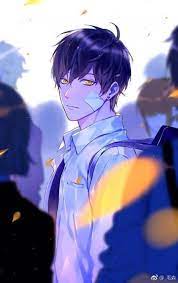 Anime characters with purple hair are some of the most interesting out of all the hair color types. Best Hair Blue Eyes Black Ideas Handsome Anime Anime Guys Anime
