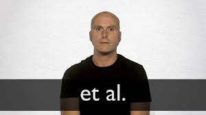 How To Pronounce Et Al In British English Youtube