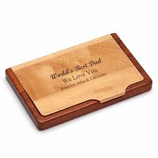 Here is the best business name card holder offering you multipurpose use at an affordable price. World S Best Dad Engraved Business Card Holder Executive Gift Shoppe