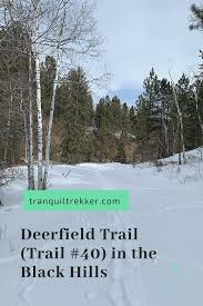 Hike The Deerfield Trail Trail 40 In The Black Hills In 2020 Black Hills Deerfield Trail