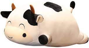 WUYU Cow Plush Pillow, Adorable Stuffed Animal Plush Toy, Soft Cow Hugging  Pillow for Kids Boys Girls (Squinting,13.7in) : Buy Online at Best Price in  KSA - Souq is now Amazon.sa: Toys