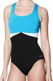 Nike Prism Crossback One Piece Swimsuit Blue L Nwt 94 Fashion Clothing Shoes Accessories Womensclothing S Tennis Dress Nike Sportswear Women One Piece