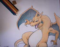 ★ please do not edit, reproduce or redistribute ★ old pokémon fanart. Charizard Colored Pencil Drawing By Myself Who S Your Favorite Pokemon What S Your Favorite Pokemon Type Pokemon