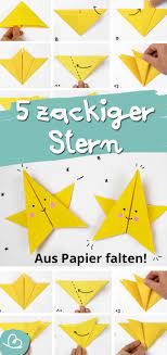 Ohne knoten in den fingern und zerknülltem papier in der ecke. Faltanleitung Kleiner Stern Aus Papier Wunderbunt De