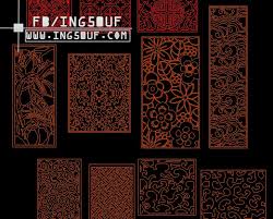 مجموعة جديدة بلوكات زخارف Patterns 3 اوتوكاد Dwg
