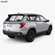 The 2019 honda passport is a midsize crossover suv that seats five passengers, and it's sold in four trim levels: Honda Passport Sport 2019 3d Model Vehicles On Hum3d