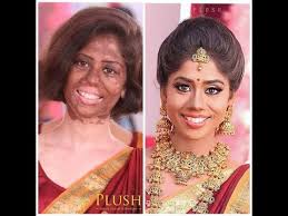 bridal makeup by actor santhoshi 4m