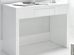Dressing table white gloss with drawers. Lpd Puro White High Gloss 1 Drawer Dressing Table Flat Packed