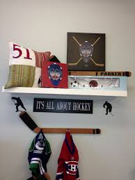 Unique hockey baby stickers featuring millions of original designs created and sold by independent artists. Vintage Wood Hockey Stick Wall Hook Baby Boy Room Decor Hockey Room Decor Hockey Bedroom