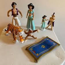 (Group 2) Disney Aladdin figures toys