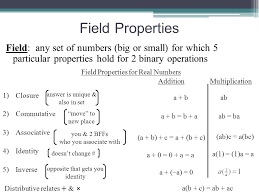 1 2 The Real Number System The Real Number System Can Be