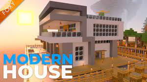 Browse servers bedrock servers collections time. Modern House Build Super Chunk Block 10 Minecraft Bedrock Edition 1 14 Smp Youtube