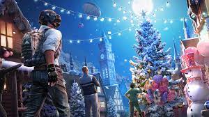 Pubg Mobile Christmas Tree Frost Festival Hd 4k Wallpaper 8 2484