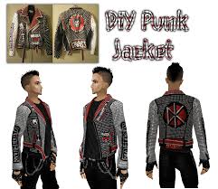 Making fun of big brand corporations that add a couple generic patches into a jacket, call it punk and then sell it for over a hundred bucks. White Diy Punk Jacket By Crowhitewolf On Deviantart