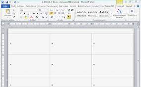 Schriftfeld Technische Zeichnung Vorlage A4 Word