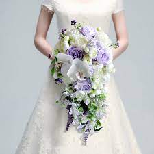 Check spelling or type a new query. Waterfall Purple Wedding Flowers Bridal Bouquets Artificial Peony Wedding Bouquets Rose Party Props Cascading Holding Flower Wedding Bouquets Aliexpress