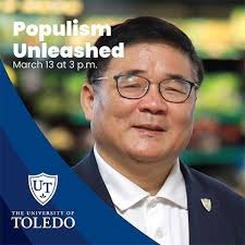 Join us for the next special lecture in the Carlson Library "Populism  Unleashed" March 13 at 3pm in the main Event Space, CL1005. Paul Hong  examines the key forces fueling the global