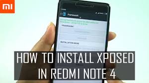 Redmi Note 4 How To Install Xposed Framework Youtube
