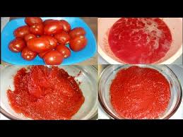 Diced tomatoes in a can or carton i'm assuming? Tomato Paste How To Make Tomato Paste At Home Homemade Tomato Paste Recipe Youtube