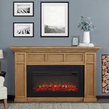 I am so glad we bought this product. 74 Alcott Real Flame English Oak Electric Fireplace