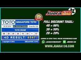 Hasil Togel Sgp Hari Ini 20 Juni 2019 Data Keluaran Sgp Youtube Videos Enjoyment
