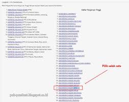 We offer the most extensive college degree courses in singapore. Inilah Daftar Perguruan Tinggi Yang Masuk Dalam Portal Pendaftaran Sm 3t Angkatan Vi Blog Pak Pandani