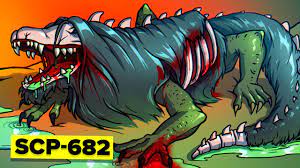SCP-682 - Ways SCP Foundation Tried to Kill Hard To Destroy Reptile -  YouTube