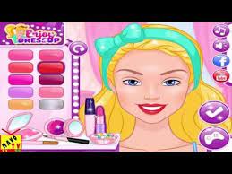 Barbie Makeup Artist By Mavotv Disney Princess Makeup Barbie Makeup Barbie Halloween