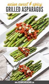 Asian Grilled Sweet And Spicy Asparagus Recipe Easy Asian Recipes Healthy Asian Recipes Asian Recipes